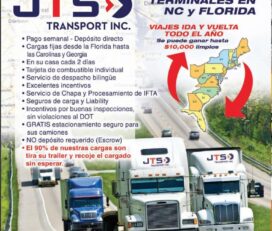 Cargas para Camiones JTS Transport Inc Miami FL Estados Unidos