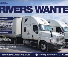 Buscamos Chofer de Camión para North American Transport Services En Miami Florida Estados Unidos
