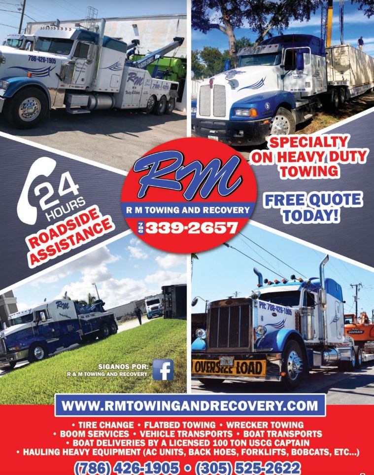 Servicios de Remolque RM Towing And Recovery En Miami FL Estados Unidos