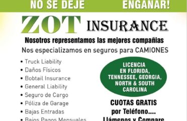 Seguros para Camiones Zot Insurance En Miami FL Estados Unidos