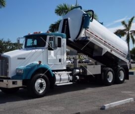 Camiones En Venta 2007 KENWORTH T800 Sewer Trucks, Vacuum Truck, Septic, Miami, Florida