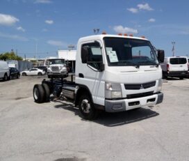 Camiones En Venta 2012 MITSUBISHI FUSO FE160 Cabover Truck – COE, Flatbed Truck, Cab Chassis, Miami, Florida