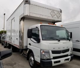 Camiones En Venta 2015 MITSUBISHI FUSO FE85D Box Truck – Straight Truck, Other Truck, Miami, Florida