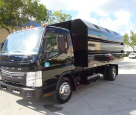 Camiones En Venta 2014 MITSUBISHI FUSO FEC Dump Truck, Landscape Truck, Chipper Truck, Miami, Florida