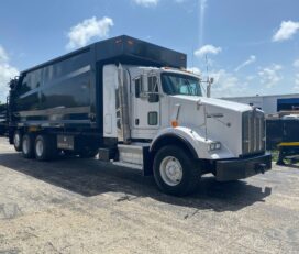 Camiones En Venta 2011 KENWORTH T800 Garbage Truck, Utility Truck – Service Truck, Grapple Truck, Miami, Florida