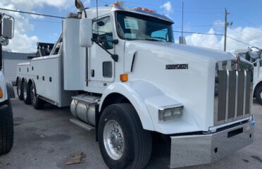 Camiones En Venta 2008 KENWORTH T800 Wrecker Tow Truck, Winch Truck, Miami, Florida