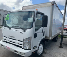 Camiones En Venta 2009 ISUZU NQR Box Truck – Straight Truck, Miami, Florida