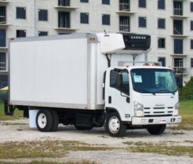 Camiones En Venta 2015 ISUZU NQR Reefer/Refrigerated Truck, Miami, Florida