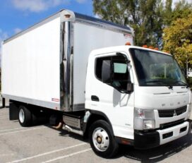 Camiones En Venta 2015 MITSUBISHI FUSO FEC Box Truck – Straight Truck, Miami, Florida