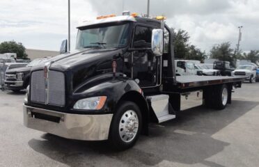 Camiones En Venta 2016 Kenworth T270 Car Carrier, Wrecker Tow Truck, Rollback Tow Truck, Miami, Florida
