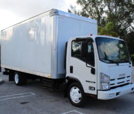 Camiones En Venta 2015 ISUZU NQR Box Truck – Straight Truck, Miami, Florida