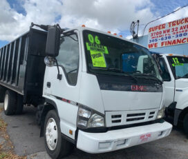 Camiones En Venta 2006 ISUZU NQR Dump Truck, Landscape Truck, Miami, Florida